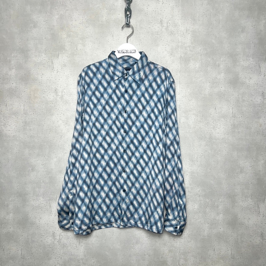 MOSAIC PATTERN SILK SHIRT (UNISEX)