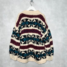 画像をギャラリービューアに読み込む, 90&#39;S ECUADOR製  / WOOL HAND KNIT (UNISEX)
