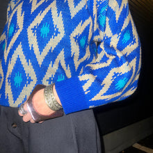 画像をギャラリービューアに読み込む, 80&#39;s USA製 / ETHNIC PATTERN P/O KNIT
