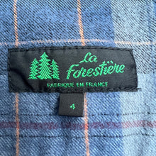 画像をギャラリービューアに読み込む, 60-70&#39;S FRANCE製 / COTTON FLANNEL CHECK PATTERN SHIRT
