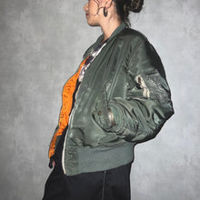 画像をギャラリービューアに読み込む, 80-90&#39;S USA製  *ALPHA INDUSTRIES*  / FLIGHT JKT MA-1 / S
