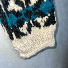 画像をギャラリービューアに読み込む, 90&#39;S ECUADOR製  / WOOL HAND KNIT (UNISEX)
