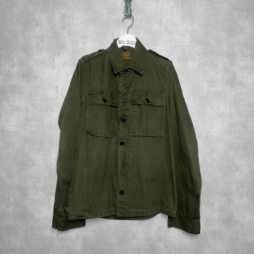 50'S オランダ軍 / HBT UTILITY SHIRT JACKET (UNISEX)