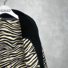 画像をギャラリービューアに読み込む, 80-90&#39;S INDIA製 / ZEBRA WOVEN RAG JKT
