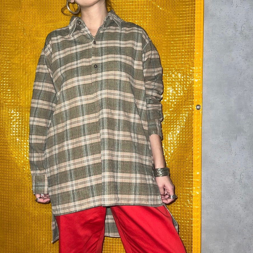 60'S FRANCE製 / GRANDPA P/O SHIRT 41