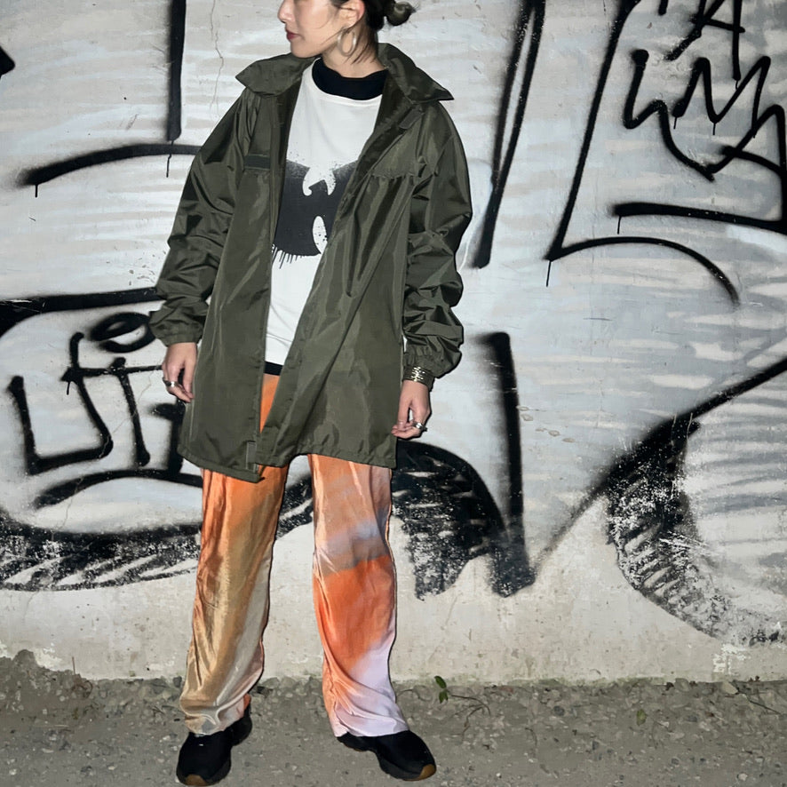 80'S FRENCH ARMY / PACKABLE RAIN JKT (UNISEX)