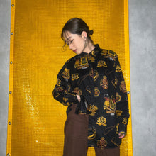 画像をギャラリービューアに読み込む, 90-00&#39;S *LAUREN RALPH LAUREN* / EMBLEM PATTERN SHIRT
