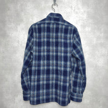 画像をギャラリービューアに読み込む, 60-70&#39;S FRANCE製 / FLANNEL CHECK SHIRT (UNISEX)
