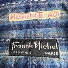 画像をギャラリービューアに読み込む, 60-70&#39;S FRANCE製 / FLANNEL CHECK SHIRT (UNISEX)
