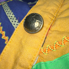 画像をギャラリービューアに読み込む, 80&#39;S USA製 / PATCHWORK COLLARLESS JKT
