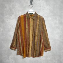 画像をギャラリービューアに読み込む, coming soon... / 90-00&#39;S *LAUREN RALPH LAUREN* / MULTI STRIPE PATTERN SHIRT
