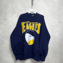 画像をギャラリービューアに読み込む, 90&#39;S USA製 / COLLEGE LOGO CREW SWEAT / L (UNISEX)
