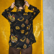 画像をギャラリービューアに読み込む, 90-00&#39;S *LAUREN RALPH LAUREN* / EMBLEM PATTERN SHIRT
