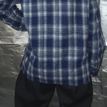 画像をギャラリービューアに読み込む, 60-70&#39;S FRANCE製 / FLANNEL CHECK SHIRT (UNISEX)
