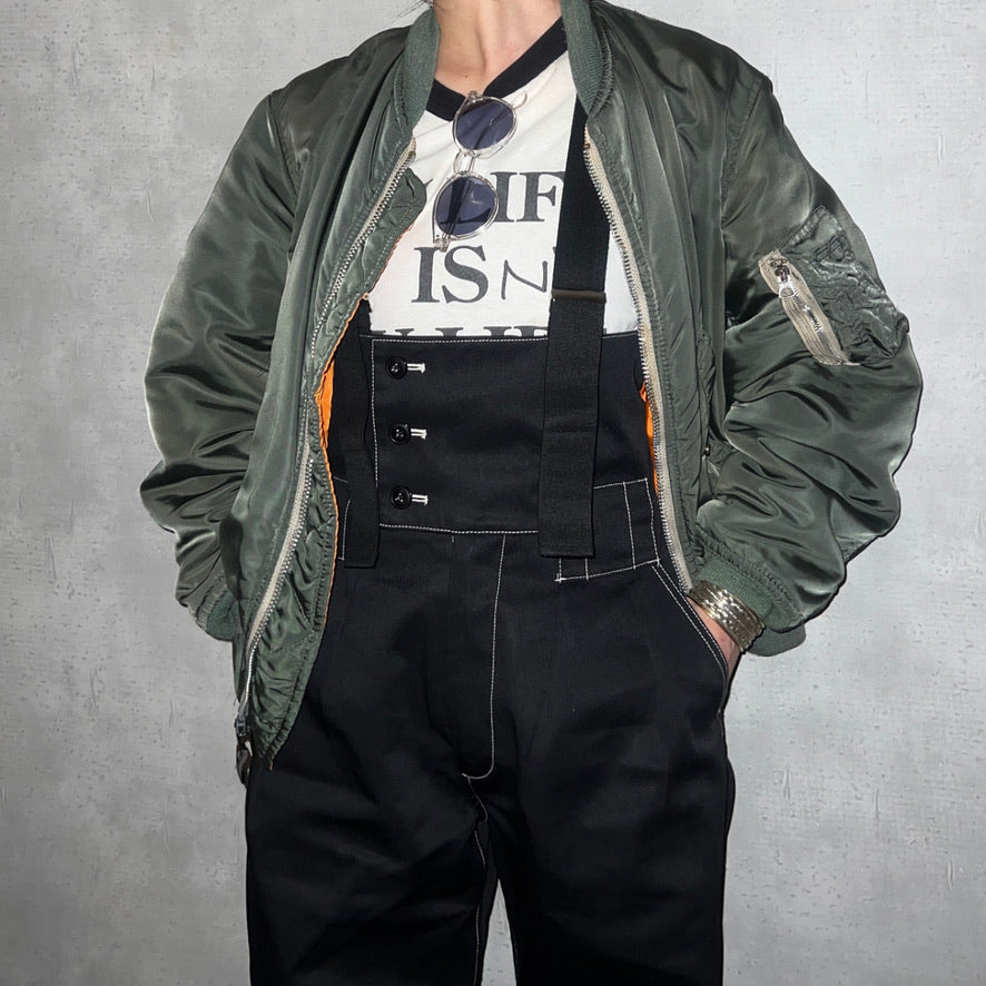 80-90'S USA製  *ALPHA INDUSTRIES*  / FLIGHT JKT MA-1 / S