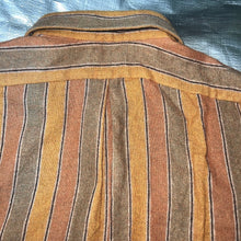 画像をギャラリービューアに読み込む, FRANCE製 / STRIPE PATTERN SHIRT / XL
