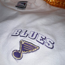 画像をギャラリービューアに読み込む, 90&#39;S USA製 / St. Louis Blues LS TEE
