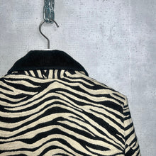 画像をギャラリービューアに読み込む, 80-90&#39;S INDIA製 / ZEBRA WOVEN RAG JKT
