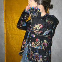 画像をギャラリービューアに読み込む, 90-00&#39;S INDIA製 / EMBROIDERED COTTON TWILL JKT
