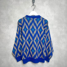 画像をギャラリービューアに読み込む, 80&#39;s USA製 / ETHNIC PATTERN P/O KNIT
