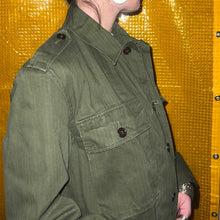 画像をギャラリービューアに読み込む, 50&#39;S オランダ軍 / HBT UTILITY SHIRT JACKET (UNISEX)
