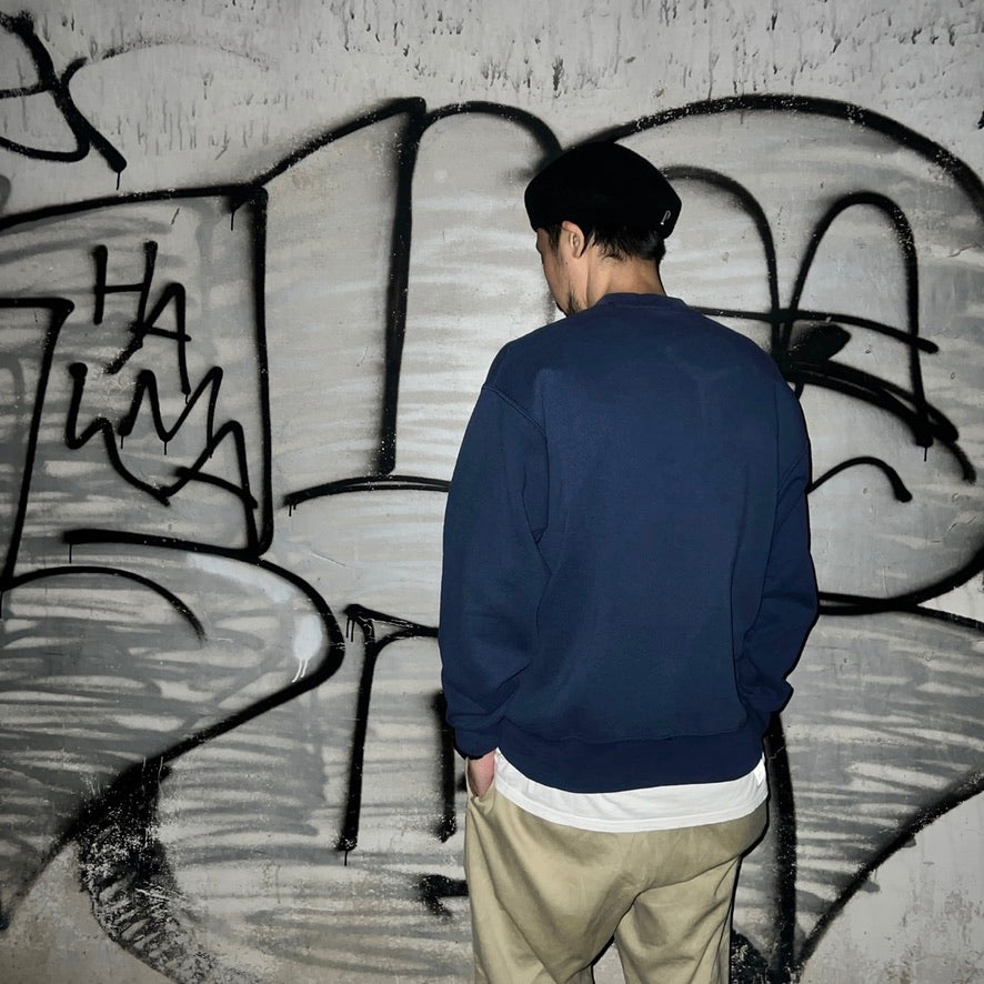 90's USA製 *BVD* / PREMIUM SERIES CREW SWEAT / L