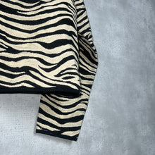 画像をギャラリービューアに読み込む, 80-90&#39;S INDIA製 / ZEBRA WOVEN RAG JKT
