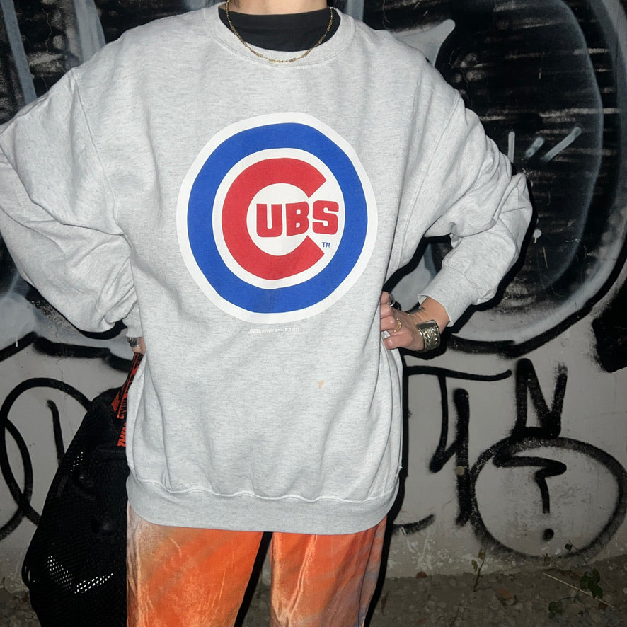 MLB ''Chicago Cubs'' LOGO CREW SWEAT (UNISEX)