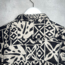 画像をギャラリービューアに読み込む, 90-00&#39;S *BATIK BAY* / WASHABLE SILK SS SHIRT / XXL
