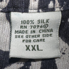 画像をギャラリービューアに読み込む, 90-00&#39;S *BATIK BAY* / WASHABLE SILK SS SHIRT / XXL
