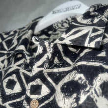 画像をギャラリービューアに読み込む, 90-00&#39;S *BATIK BAY* / WASHABLE SILK SS SHIRT / XXL
