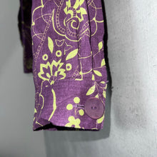 画像をギャラリービューアに読み込む, 90&#39;S LITHUANIA製 *FLAX* / FLORAL PATTERN LINEN COVERALLS
