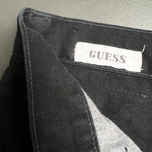 画像をギャラリービューアに読み込む, 90&#39; S USA製 *GUESS* / BLACK DENIM SHORTS
