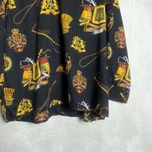 画像をギャラリービューアに読み込む, 90-00&#39;S *LAUREN RALPH LAUREN* / EMBLEM PATTERN SHIRT
