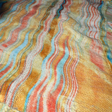画像をギャラリービューアに読み込む, 90&#39;S GERMANY / MULTI WAVE PATTERN SS SHIRT / L
