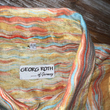 画像をギャラリービューアに読み込む, 90&#39;S GERMANY / MULTI WAVE PATTERN SS SHIRT / L
