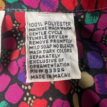 画像をギャラリービューアに読み込む, 80&#39;S MULTI PATTERN L/S SHIRT DRESS
