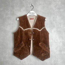 画像をギャラリービューアに読み込む, 70&#39;S USA製 *Levi&#39;s* ORANGE TAB / SUEDE BOA RANCH VEST / M (UNISEX)
