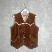 画像をギャラリービューアに読み込む, 70&#39;S USA製 *Levi&#39;s* ORANGE TAB / SUEDE BOA RANCH VEST / M (UNISEX)
