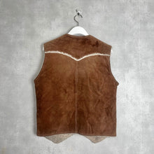 画像をギャラリービューアに読み込む, 70&#39;S USA製 *Levi&#39;s* ORANGE TAB / SUEDE BOA RANCH VEST / M (UNISEX)
