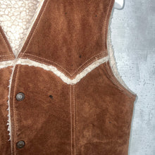 画像をギャラリービューアに読み込む, 70&#39;S USA製 *Levi&#39;s* ORANGE TAB / SUEDE BOA RANCH VEST / M (UNISEX)
