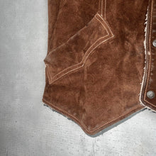 画像をギャラリービューアに読み込む, 70&#39;S USA製 *Levi&#39;s* ORANGE TAB / SUEDE BOA RANCH VEST / M (UNISEX)
