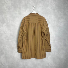 画像をギャラリービューアに読み込む, OPEN COLLAR STRIPE SHIRT / XL
