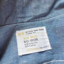 画像をギャラリービューアに読み込む, 70&#39;S USA製 *BIG MAC* / EMBROIDERED CHAMBRAY SHIRT
