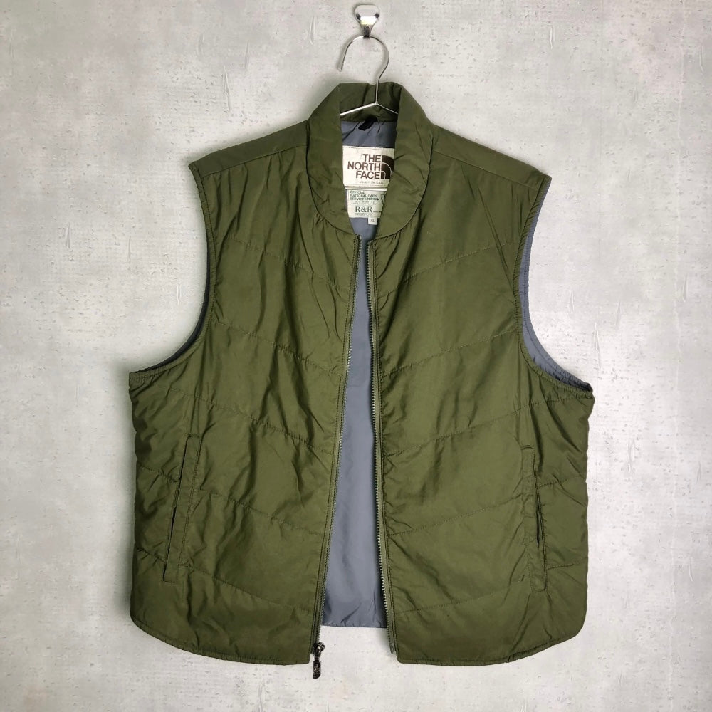 80'S USA製 *THE NORTH FACE*  / 茶TAG VEST / XL