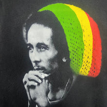 画像をギャラリービューアに読み込む, 90-00&#39;S *ZION ROOTS WEAR* / BOB MARLEY RASTA TEE (UNISEX)
