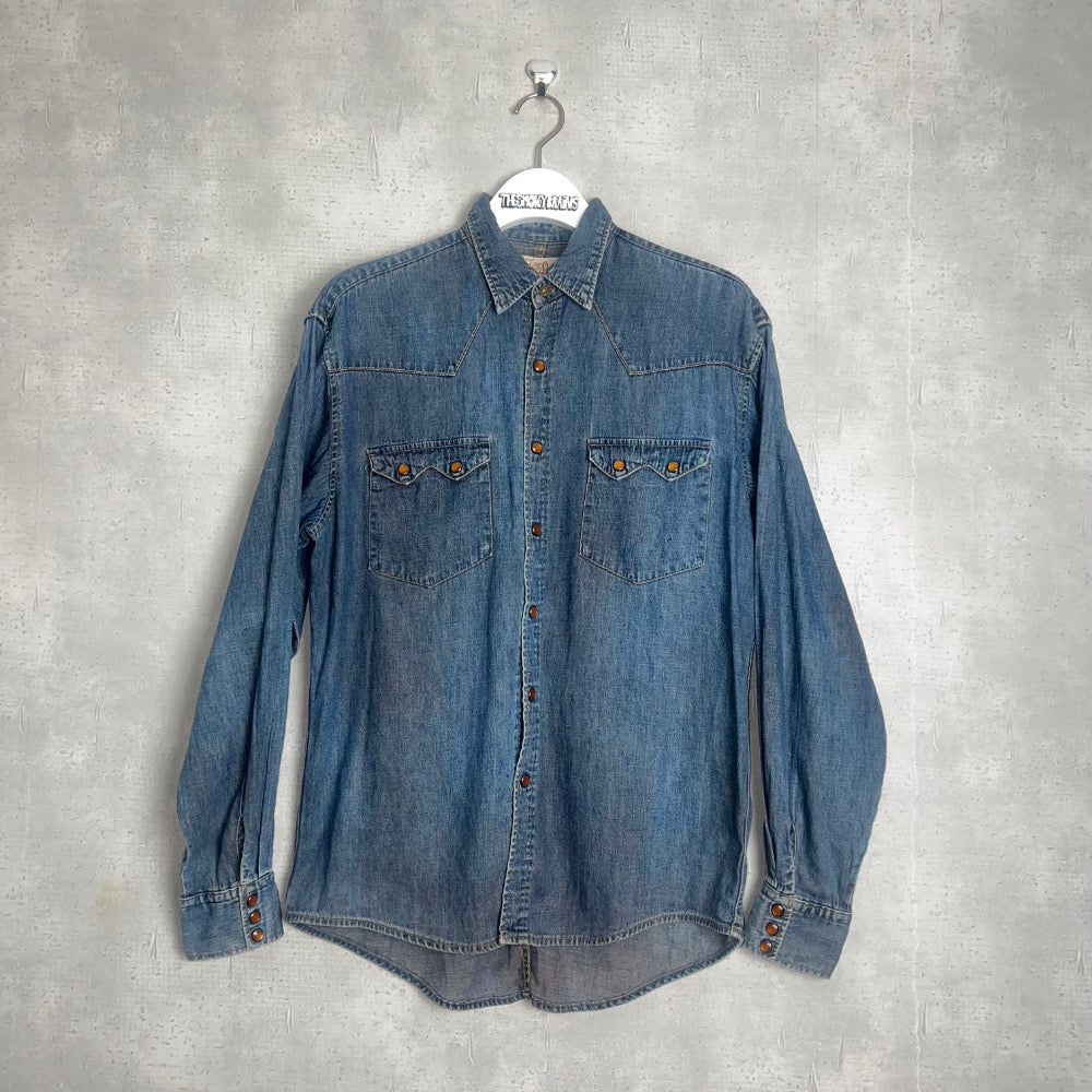 *SANBUSCO* WESTAN DENIM SHIRT