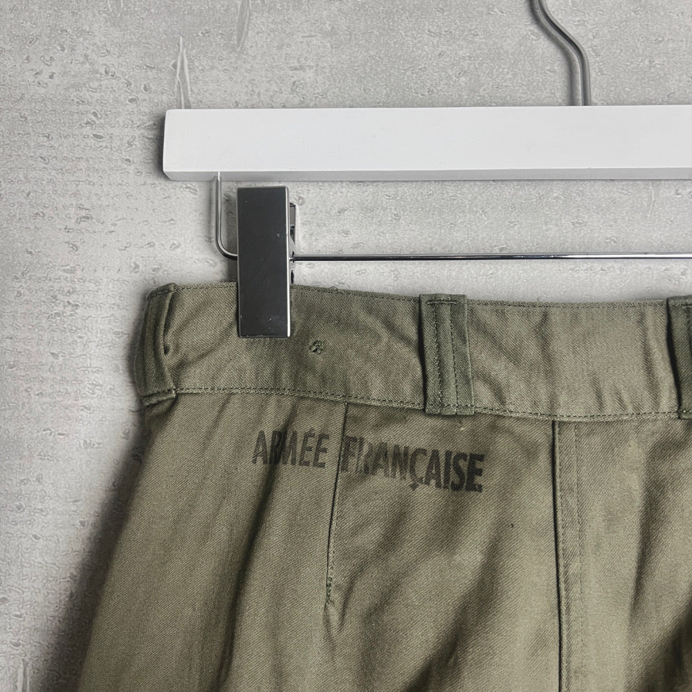 70'S FRENCH ARMY / M-64 CARGO PANTS / 68L