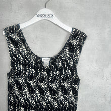 画像をギャラリービューアに読み込む, 90&#39;S PLEATED SLEEVELESS BLOUSE
