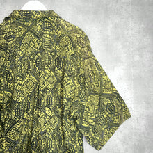 画像をギャラリービューアに読み込む, 90&#39;S / ETHNIC PATTERN RAYON SS SHIRT (UNISEX)
